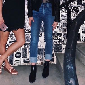 Rag & Bone Skinny Jean with Rolled Cuffs Size 26